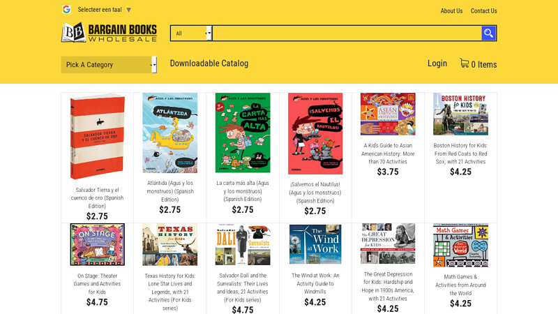 Bargain Books Wholesale