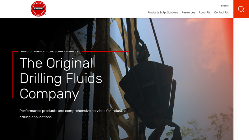 Baroid Industrial Drilling Products