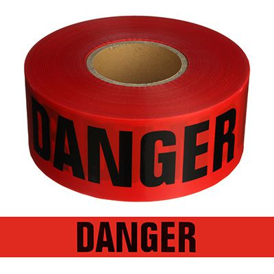 Barricade Tape: Caution, Danger & Custom Barrier Tapes