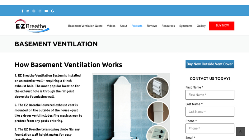Basement Ventilation System