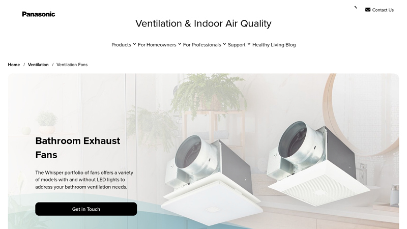 Bathroom Exhaust Fans