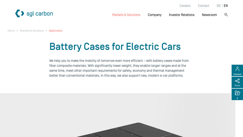 Battery Cases for Electric Vehicles