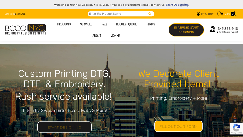 BCCO NYC: Same Day Custom Printed T custom t-shirts