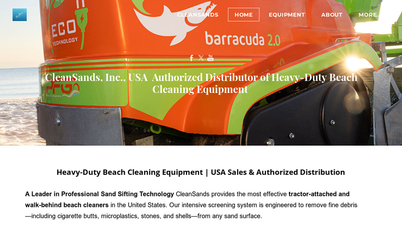 Beach Cleaning Machines