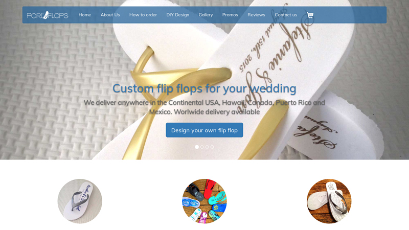 Beach Wedding Flip Flops, custom flip flops, personalized flip flops ...