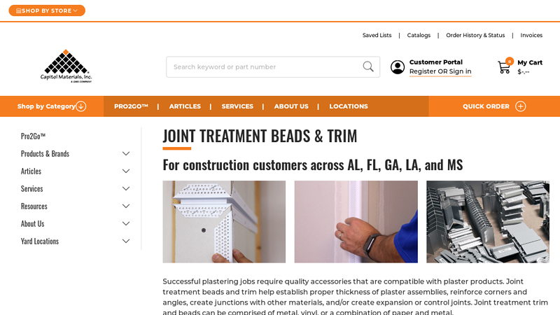 Beads and Trim at Capitol Materials