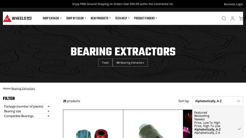 Bearing Extractors