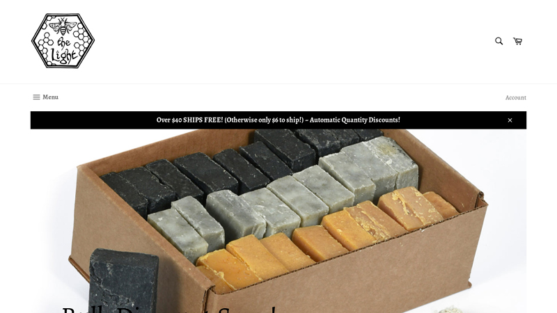 BeeTheLight Soap and Candles: Buy Bee the Light Candles