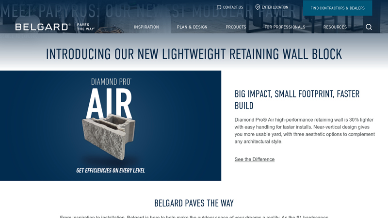 Belgard Pavers & Hardscapes Manufacturer