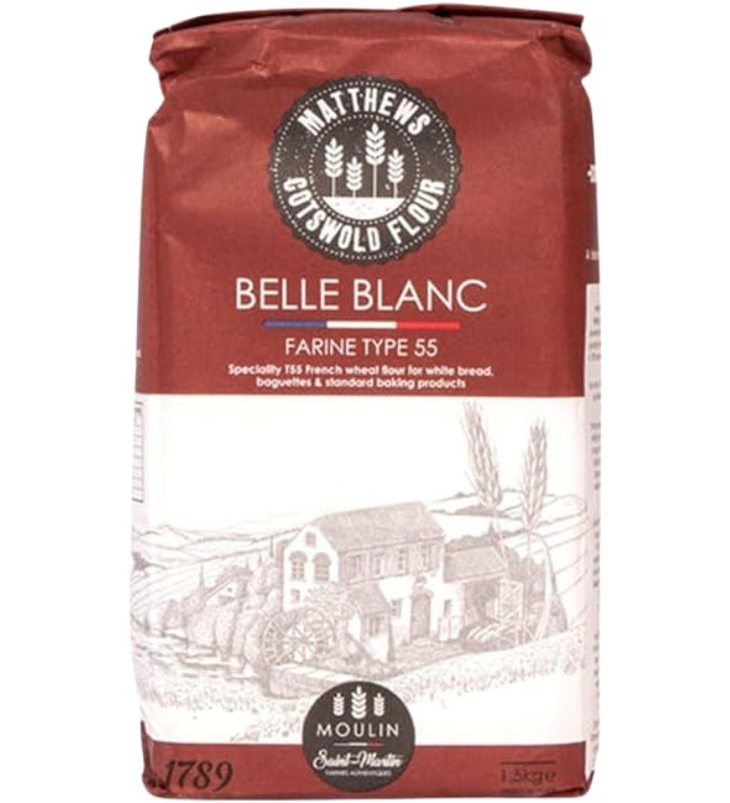 Belle Blanc French T55 Flour