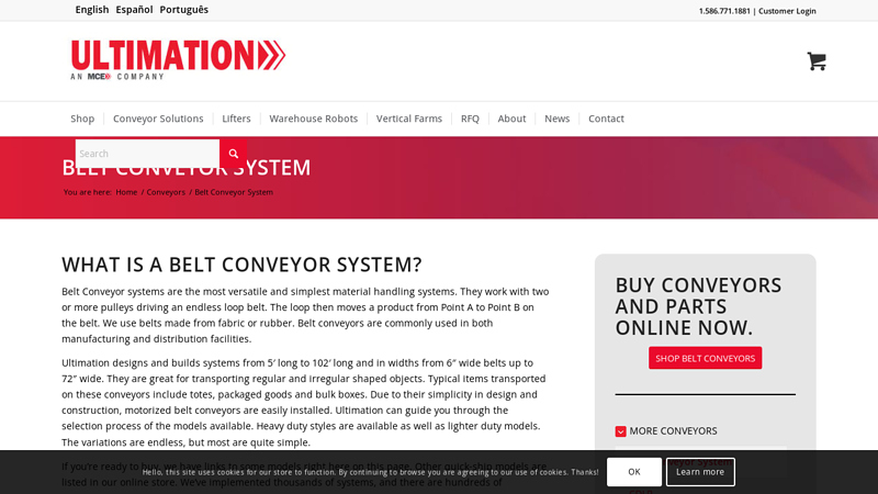 Belt Conveyor Systems
