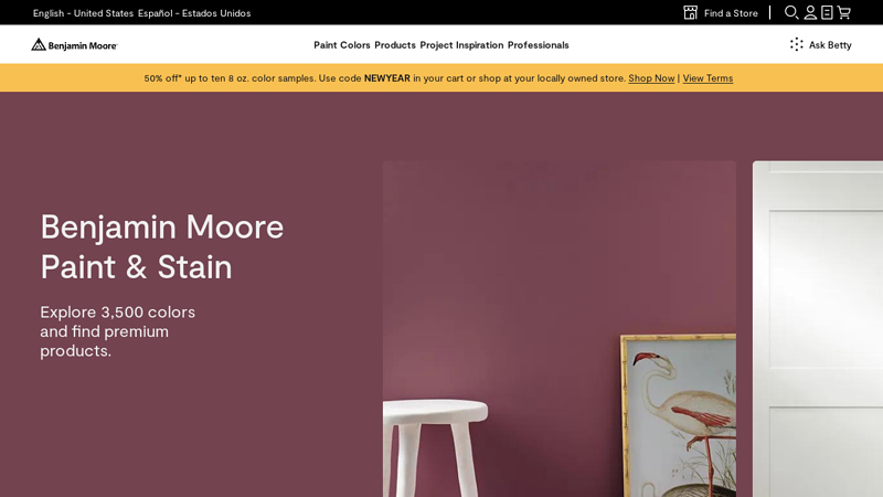 Benjamin Moore Paints & Exterior Stains