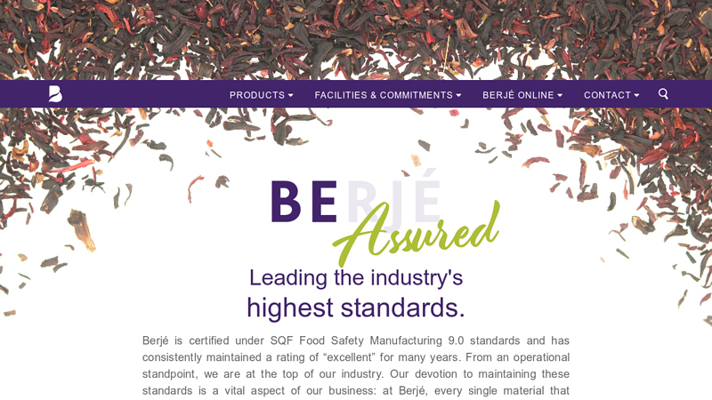 Berjé Inc: Essential Oils Supplier – Aromatic Chemicals