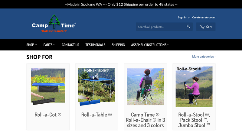 Best camping tables, cots, stools