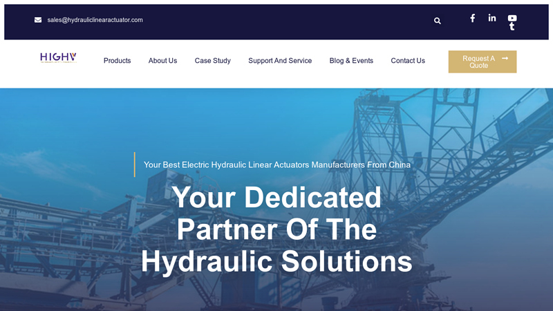 Best Electric Hydraulic Linear Actuators Manufacturers From China