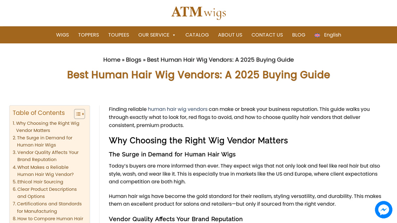 Best Human Hair Wig Vendors to Trust in 2026