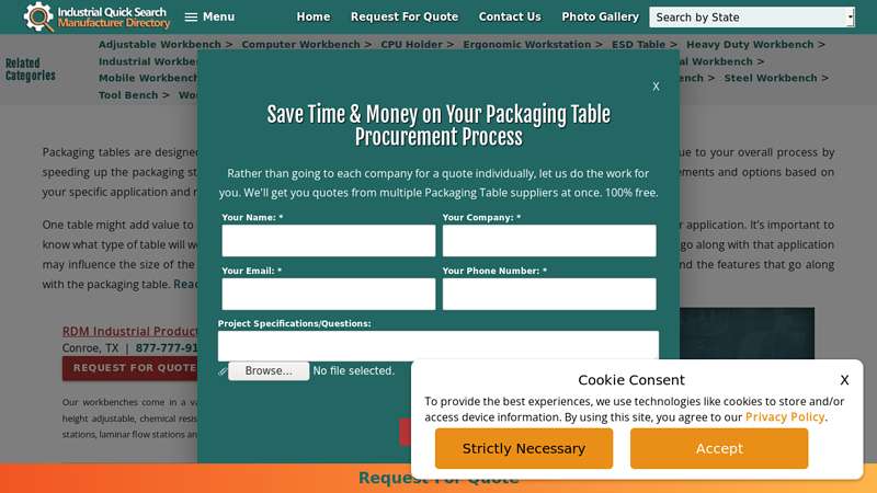 Best Packaging Workbenches Manufacturers