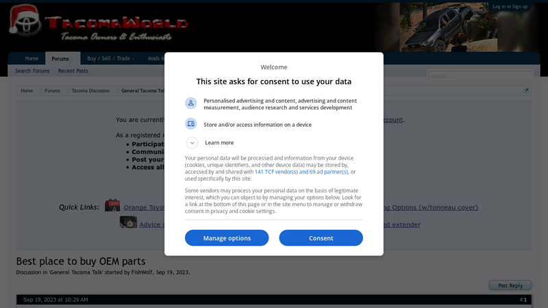 Best place to buy OEM parts
