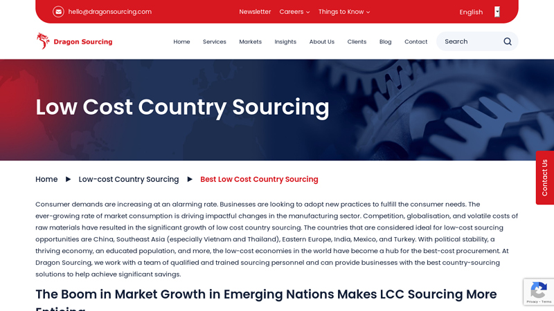 Best Quality Low Cost Country Sourcing Services