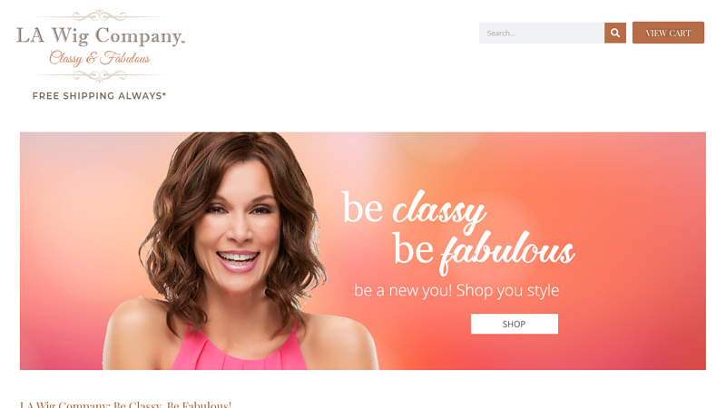 Best Selection of Hair Wigs Online! LA Wig Company