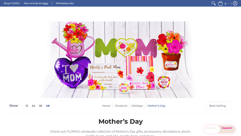 Best Selling Wholesale Mother's Day Gifts and Accessories