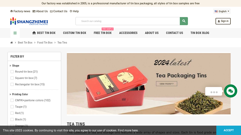 Best Tea Tin Can Manufacturer