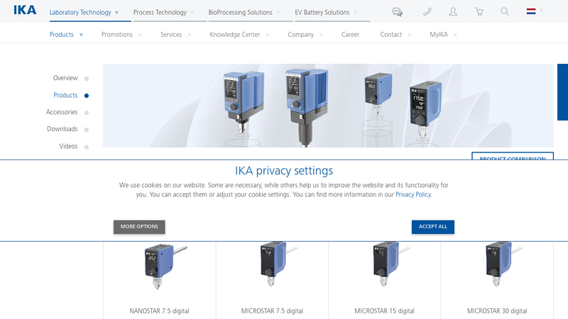 Bestseller Lab Overhead Stirrers
