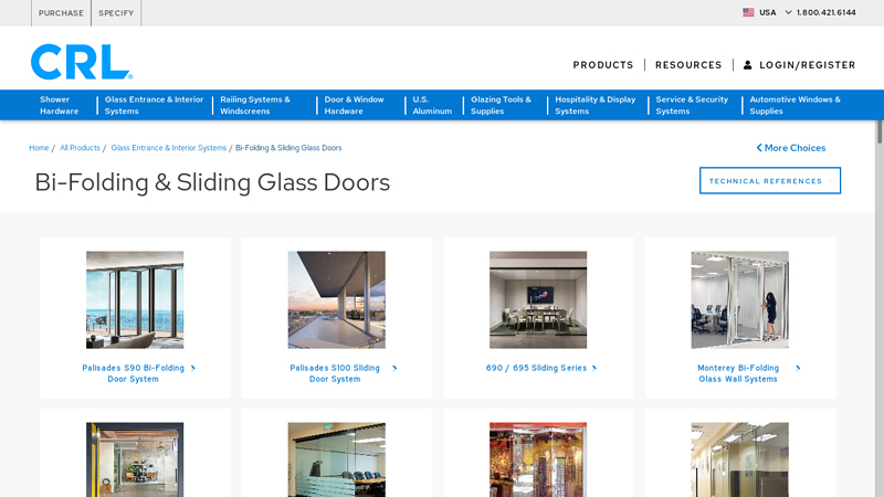 Bi-Folding & Sliding Glass Door Systems