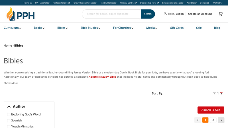 Bibles - Study Bibles, KJV, Spanish & More