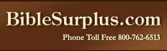 BibleSurplus.com wholesale discount pew bulk bibles