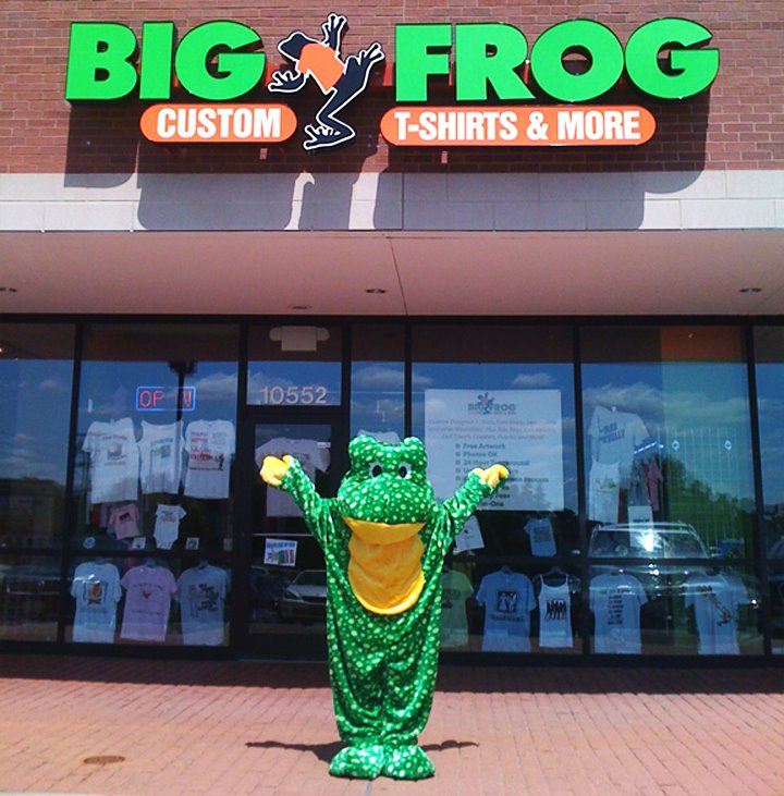 Big Frog custom t-shirts
