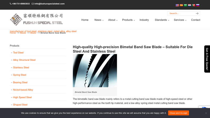 Bimetal Band Saw Blade