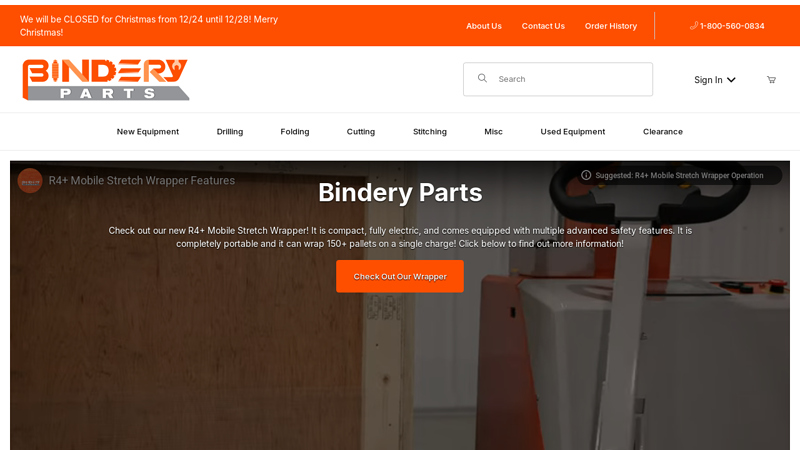 Bindery Parts