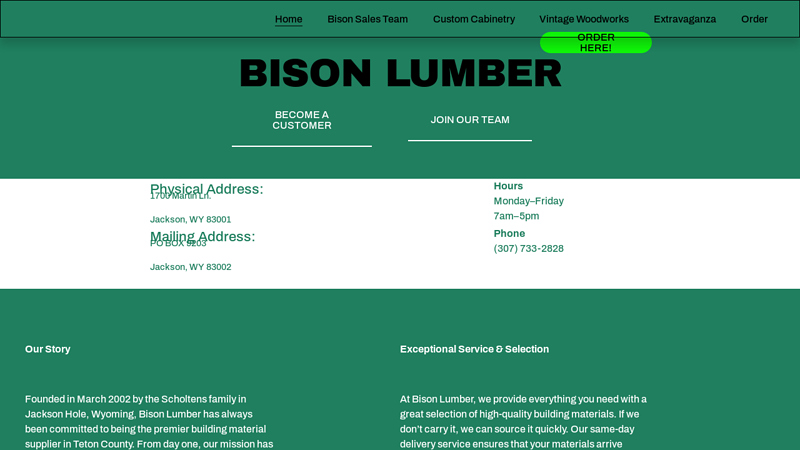 Bison Lumber