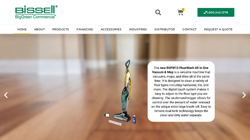 Bissell Big Green Commercial