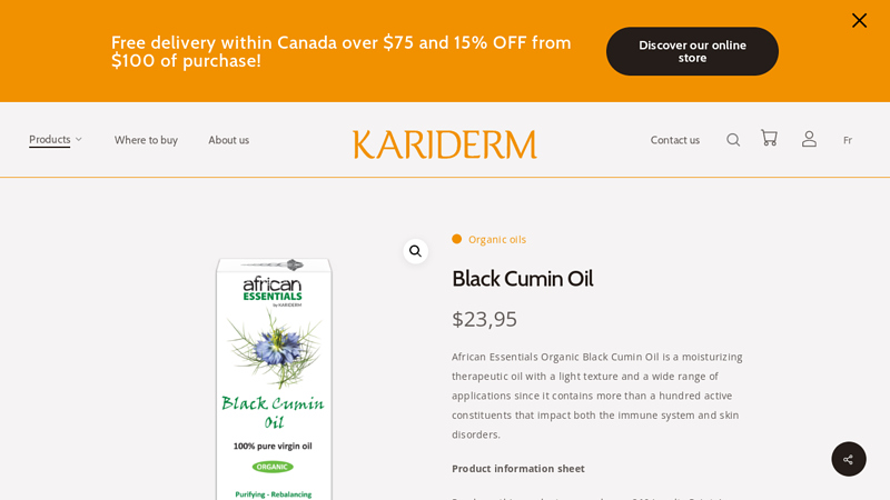 Black Cumin Oil