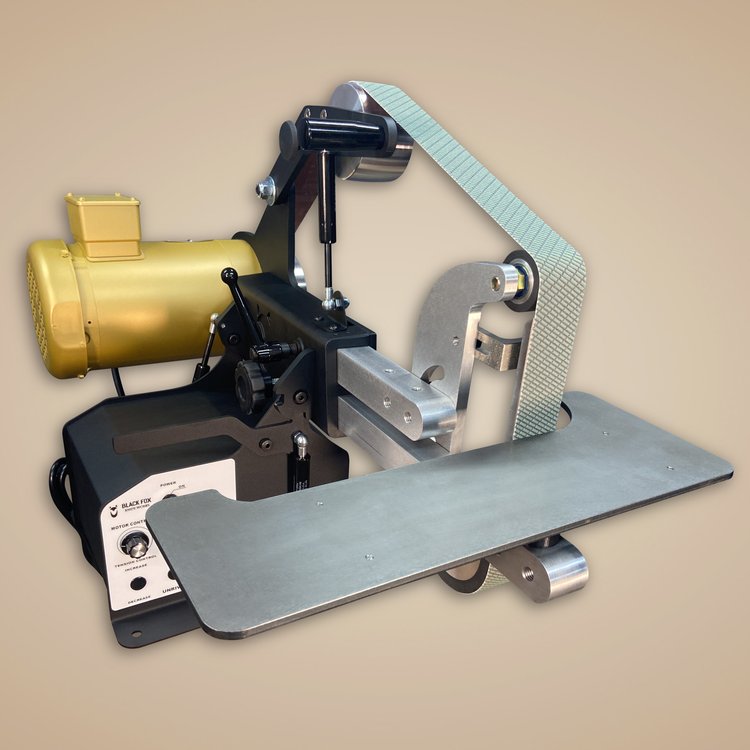 Black Fox Knife Works engineering the ideal 2x72 inch belt grinders