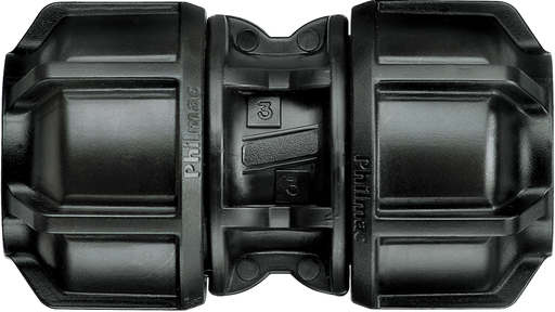 Black polyethylene pipe compression fittings