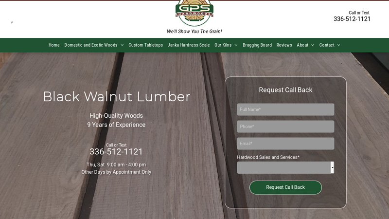 Black Walnut Lumber
