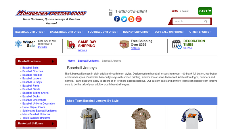 Blank Baseball Jerseys