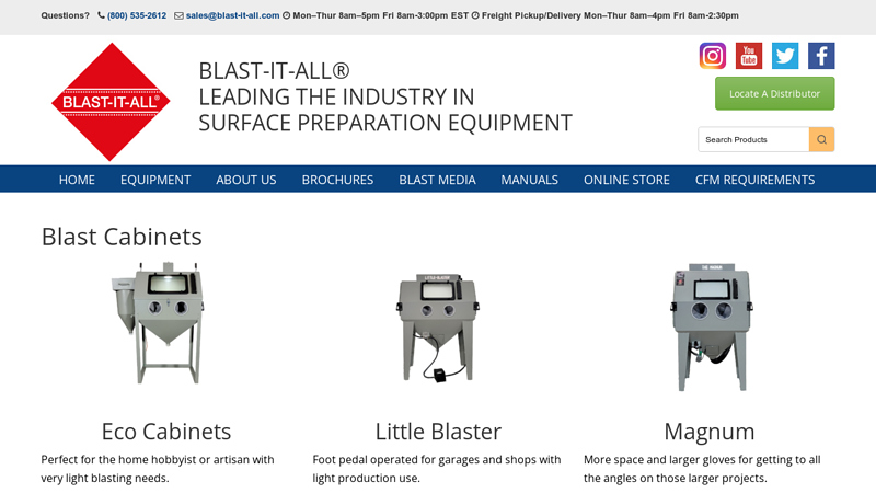Blast Cabinets