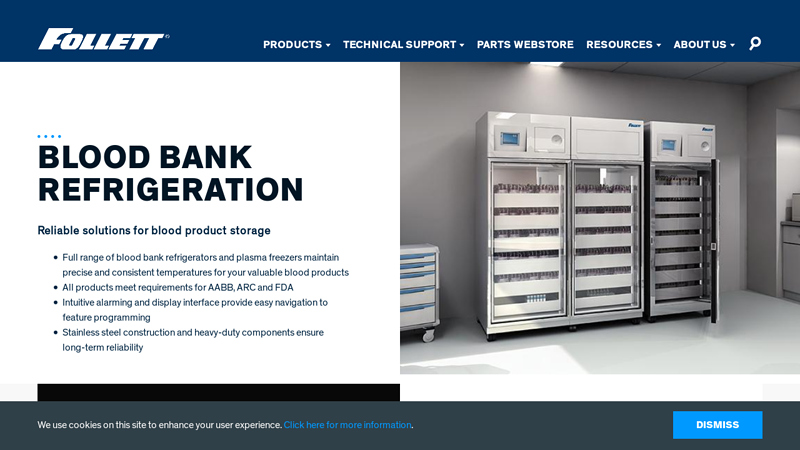 Blood Bank Refrigeration