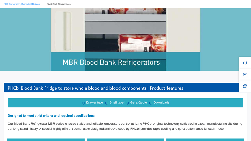 Blood Bank Refrigerators (MBR)