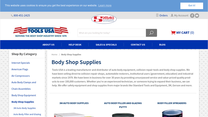 Body Shop Supplies