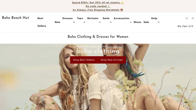 Boho Clothing & Dresses
