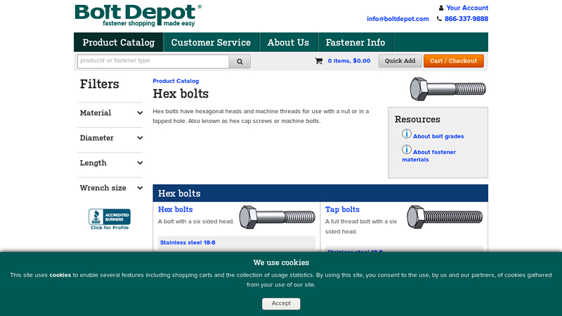Bolt Depot