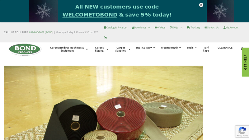 Bond's Sisal Binding Tapes