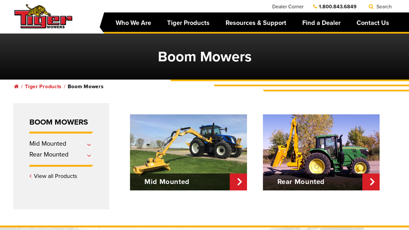 Boom Mowers