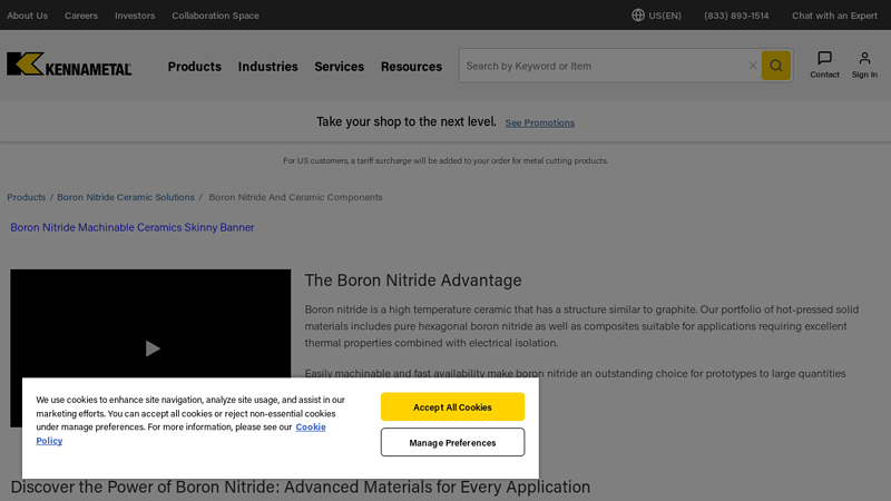 Boron Nitride Ceramic Components