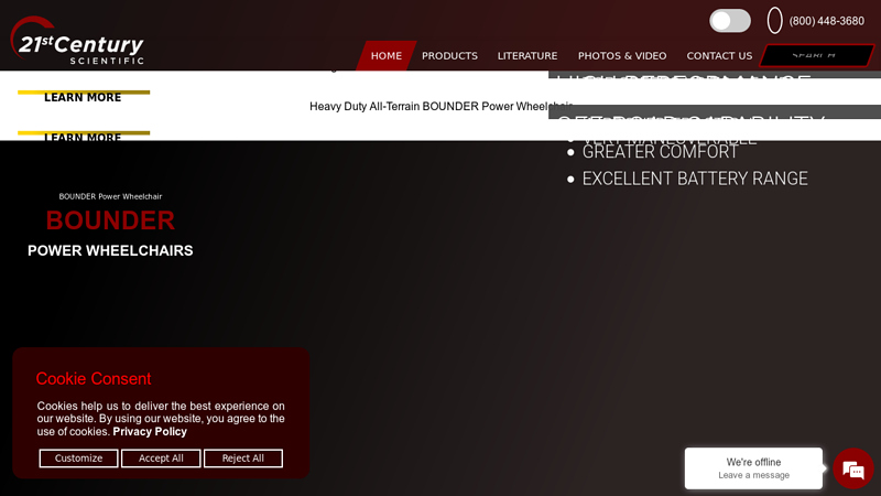 BOUNDER Power Wheelchair